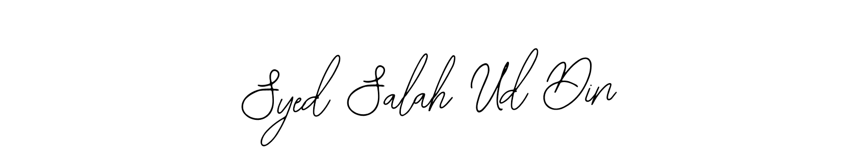 Create a beautiful signature design for name Syed Salah Ud Din. With this signature (Bearetta-2O07w) fonts, you can make a handwritten signature for free. Syed Salah Ud Din signature style 12 images and pictures png