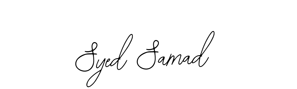Similarly Bearetta-2O07w is the best handwritten signature design. Signature creator online .You can use it as an online autograph creator for name Syed Samad. Syed Samad signature style 12 images and pictures png