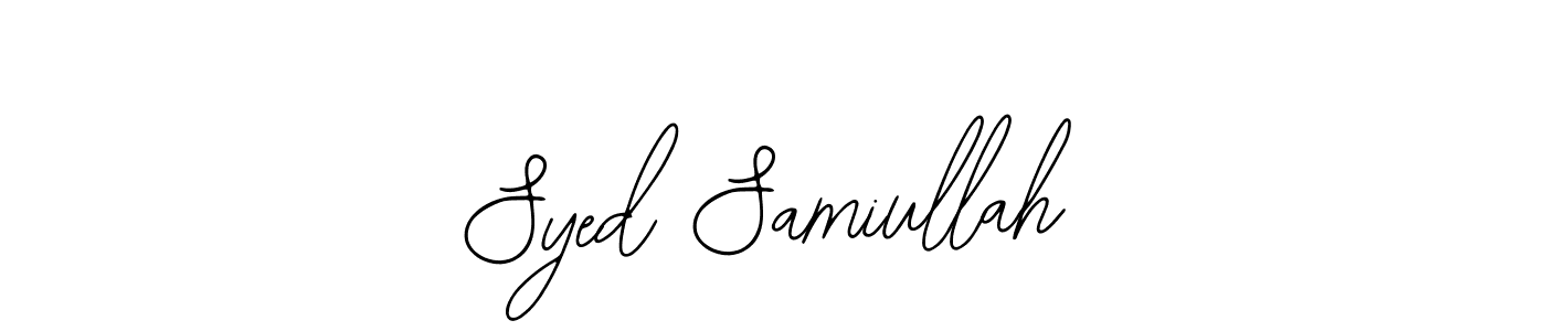 Make a beautiful signature design for name Syed Samiullah. With this signature (Bearetta-2O07w) style, you can create a handwritten signature for free. Syed Samiullah signature style 12 images and pictures png