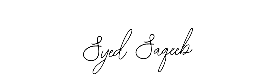How to Draw Syed Saqeeb signature style? Bearetta-2O07w is a latest design signature styles for name Syed Saqeeb. Syed Saqeeb signature style 12 images and pictures png