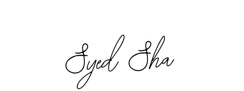Bearetta-2O07w is a professional signature style that is perfect for those who want to add a touch of class to their signature. It is also a great choice for those who want to make their signature more unique. Get Syed Sha name to fancy signature for free. Syed Sha signature style 12 images and pictures png