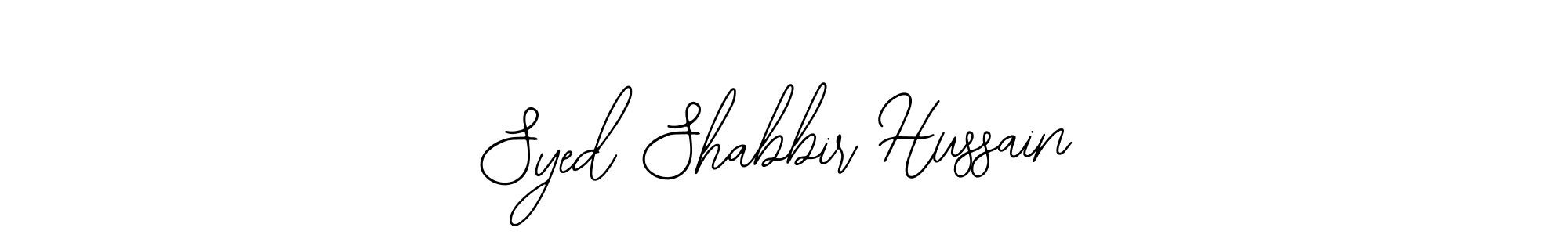 This is the best signature style for the Syed Shabbir Hussain name. Also you like these signature font (Bearetta-2O07w). Mix name signature. Syed Shabbir Hussain signature style 12 images and pictures png