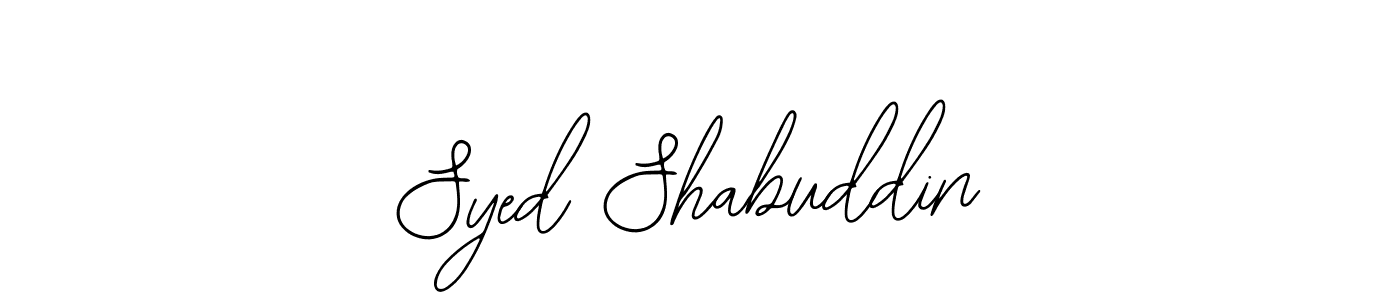 Make a short Syed Shabuddin signature style. Manage your documents anywhere anytime using Bearetta-2O07w. Create and add eSignatures, submit forms, share and send files easily. Syed Shabuddin signature style 12 images and pictures png