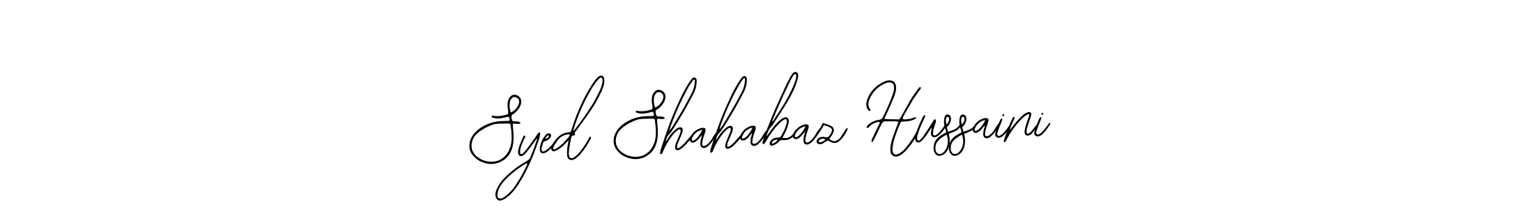 Once you've used our free online signature maker to create your best signature Bearetta-2O07w style, it's time to enjoy all of the benefits that Syed Shahabaz Hussaini name signing documents. Syed Shahabaz Hussaini signature style 12 images and pictures png