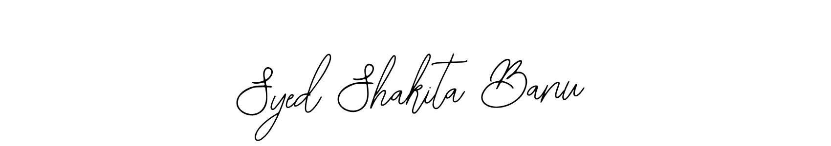 You should practise on your own different ways (Bearetta-2O07w) to write your name (Syed Shakita Banu) in signature. don't let someone else do it for you. Syed Shakita Banu signature style 12 images and pictures png