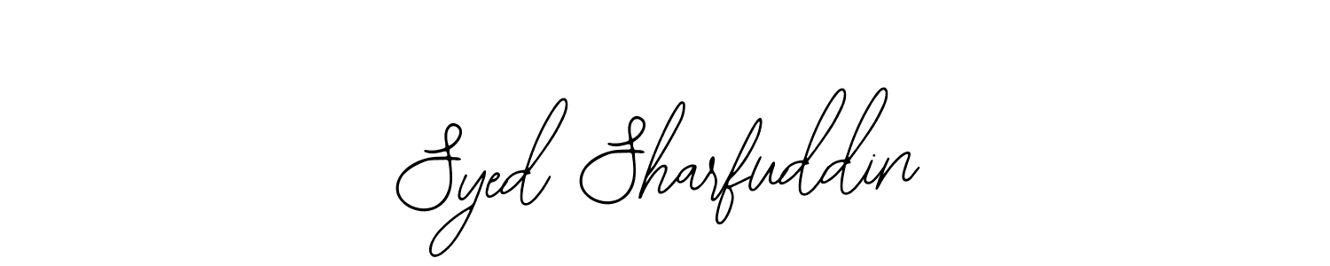 Make a beautiful signature design for name Syed Sharfuddin. Use this online signature maker to create a handwritten signature for free. Syed Sharfuddin signature style 12 images and pictures png