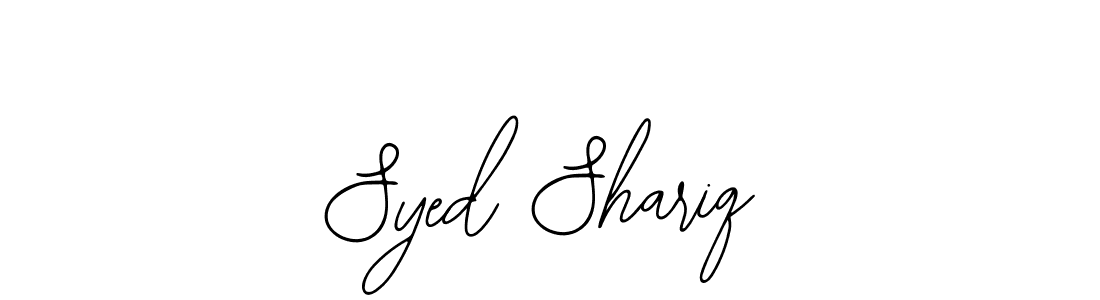 Bearetta-2O07w is a professional signature style that is perfect for those who want to add a touch of class to their signature. It is also a great choice for those who want to make their signature more unique. Get Syed Shariq name to fancy signature for free. Syed Shariq signature style 12 images and pictures png