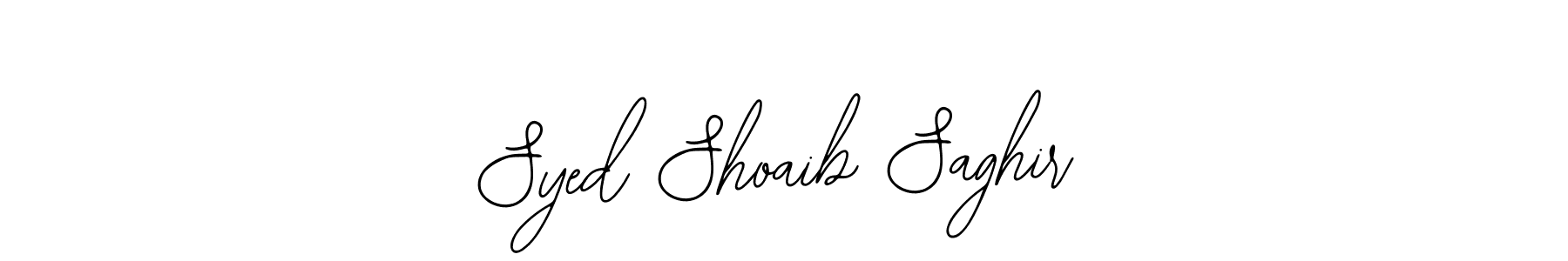 It looks lik you need a new signature style for name Syed Shoaib Saghir. Design unique handwritten (Bearetta-2O07w) signature with our free signature maker in just a few clicks. Syed Shoaib Saghir signature style 12 images and pictures png