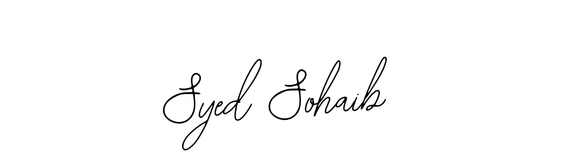 Make a beautiful signature design for name Syed Sohaib. With this signature (Bearetta-2O07w) style, you can create a handwritten signature for free. Syed Sohaib signature style 12 images and pictures png