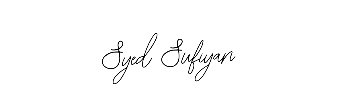 Also You can easily find your signature by using the search form. We will create Syed Sufiyan name handwritten signature images for you free of cost using Bearetta-2O07w sign style. Syed Sufiyan signature style 12 images and pictures png