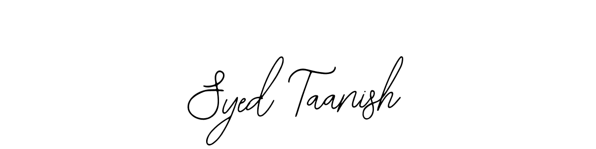 Also we have Syed Taanish name is the best signature style. Create professional handwritten signature collection using Bearetta-2O07w autograph style. Syed Taanish signature style 12 images and pictures png