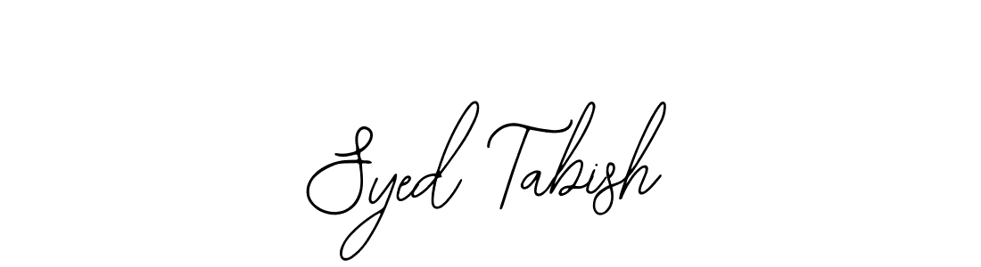 How to Draw Syed Tabish signature style? Bearetta-2O07w is a latest design signature styles for name Syed Tabish. Syed Tabish signature style 12 images and pictures png