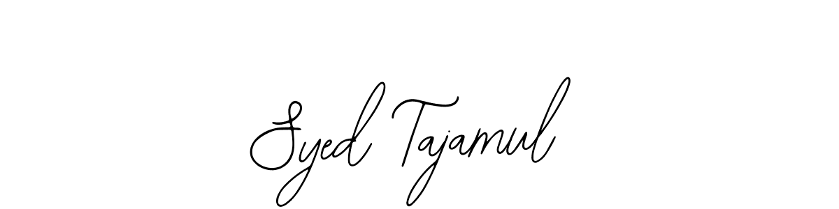 Make a beautiful signature design for name Syed Tajamul. With this signature (Bearetta-2O07w) style, you can create a handwritten signature for free. Syed Tajamul signature style 12 images and pictures png