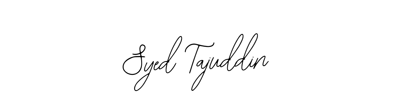 Make a beautiful signature design for name Syed Tajuddin. With this signature (Bearetta-2O07w) style, you can create a handwritten signature for free. Syed Tajuddin signature style 12 images and pictures png