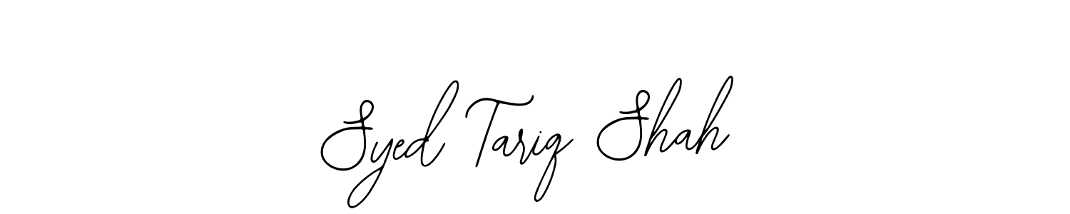 Create a beautiful signature design for name Syed Tariq Shah. With this signature (Bearetta-2O07w) fonts, you can make a handwritten signature for free. Syed Tariq Shah signature style 12 images and pictures png