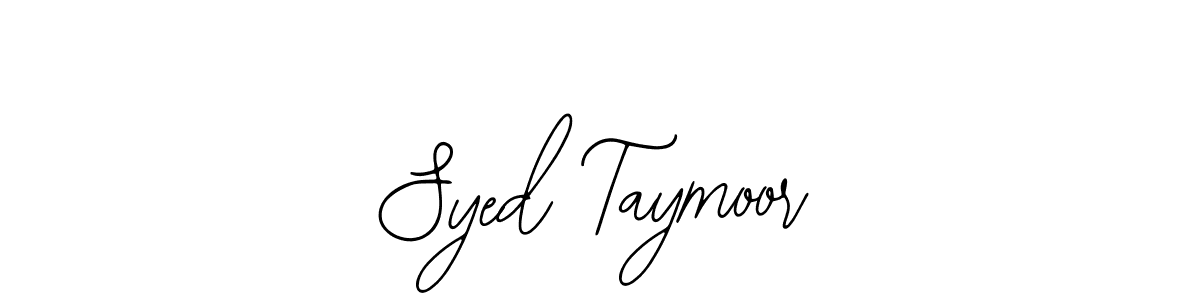 Make a beautiful signature design for name Syed Taymoor. Use this online signature maker to create a handwritten signature for free. Syed Taymoor signature style 12 images and pictures png
