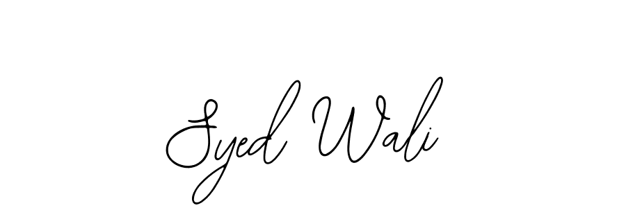 Make a beautiful signature design for name Syed Wali. With this signature (Bearetta-2O07w) style, you can create a handwritten signature for free. Syed Wali signature style 12 images and pictures png