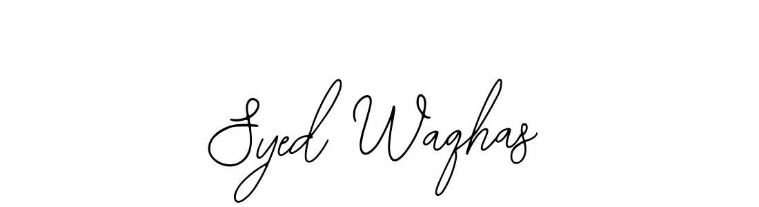 Syed Waqhas stylish signature style. Best Handwritten Sign (Bearetta-2O07w) for my name. Handwritten Signature Collection Ideas for my name Syed Waqhas. Syed Waqhas signature style 12 images and pictures png