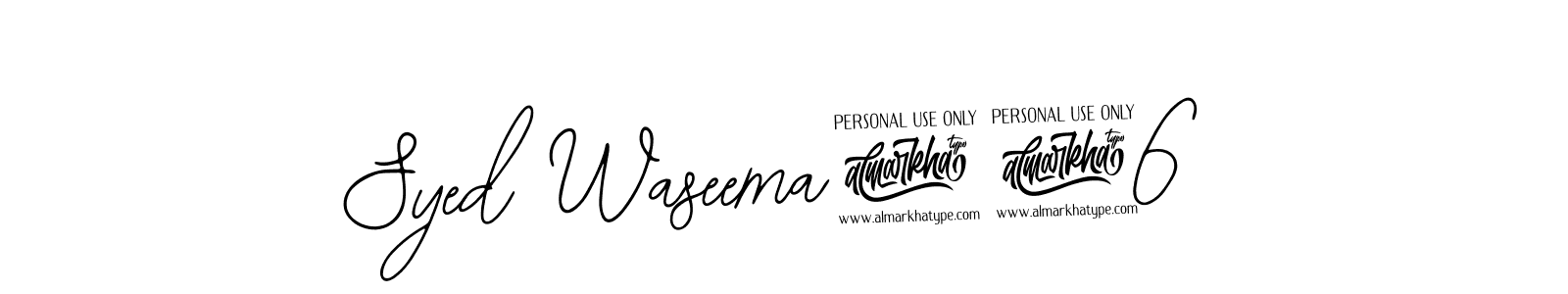 Use a signature maker to create a handwritten signature online. With this signature software, you can design (Bearetta-2O07w) your own signature for name Syed Waseema2768. Syed Waseema2768 signature style 12 images and pictures png