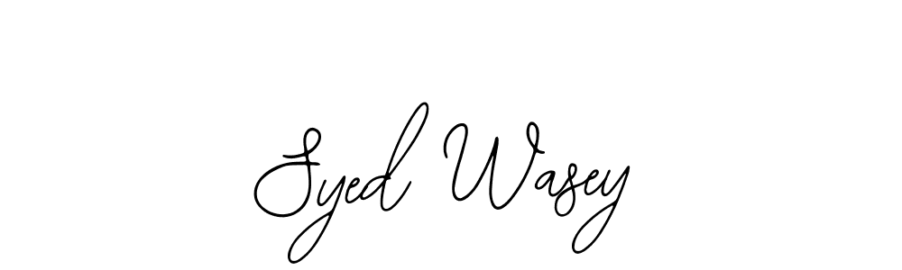 if you are searching for the best signature style for your name Syed Wasey. so please give up your signature search. here we have designed multiple signature styles  using Bearetta-2O07w. Syed Wasey signature style 12 images and pictures png