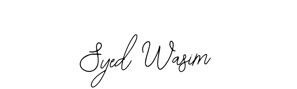 How to Draw Syed Wasim signature style? Bearetta-2O07w is a latest design signature styles for name Syed Wasim. Syed Wasim signature style 12 images and pictures png