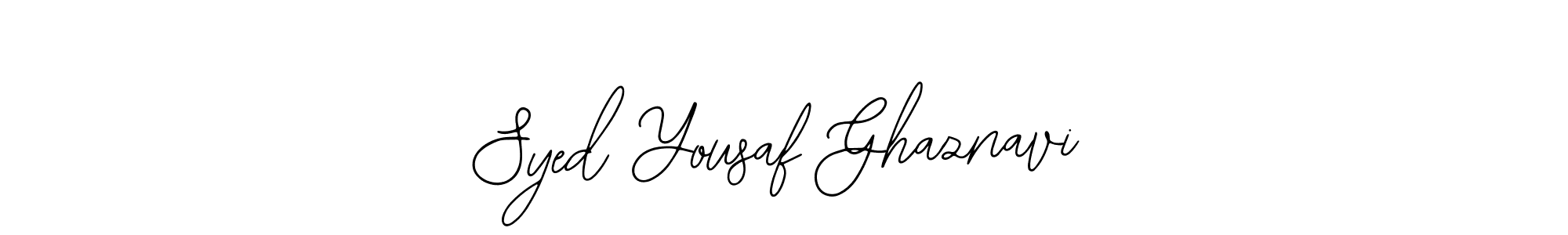 Once you've used our free online signature maker to create your best signature Bearetta-2O07w style, it's time to enjoy all of the benefits that Syed Yousaf Ghaznavi name signing documents. Syed Yousaf Ghaznavi signature style 12 images and pictures png