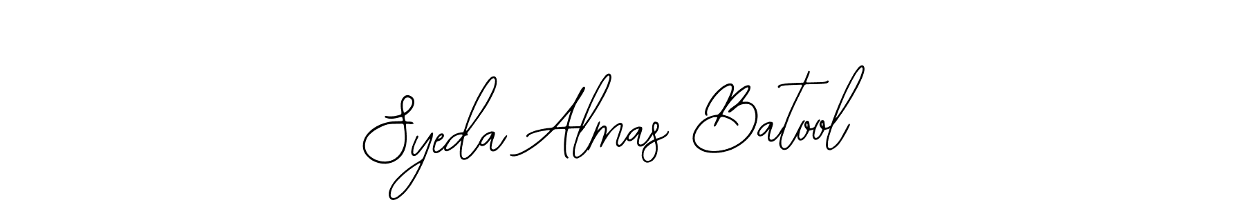 Best and Professional Signature Style for Syeda Almas Batool. Bearetta-2O07w Best Signature Style Collection. Syeda Almas Batool signature style 12 images and pictures png