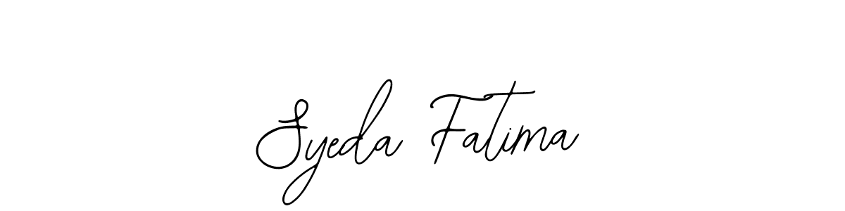Make a beautiful signature design for name Syeda Fatima. Use this online signature maker to create a handwritten signature for free. Syeda Fatima signature style 12 images and pictures png