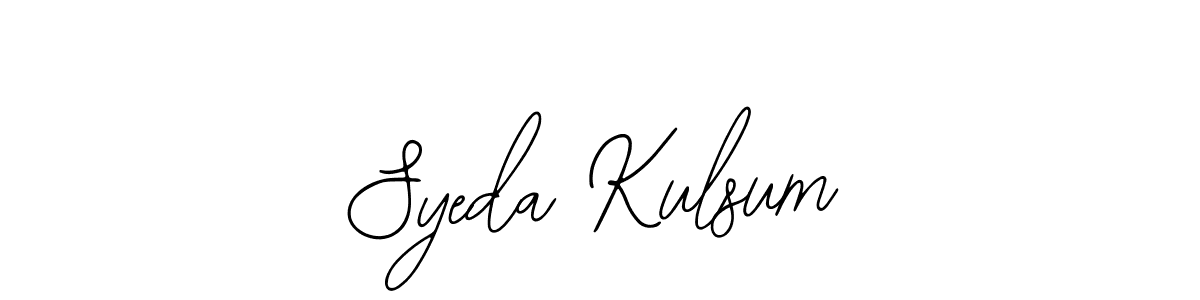 if you are searching for the best signature style for your name Syeda Kulsum. so please give up your signature search. here we have designed multiple signature styles  using Bearetta-2O07w. Syeda Kulsum signature style 12 images and pictures png