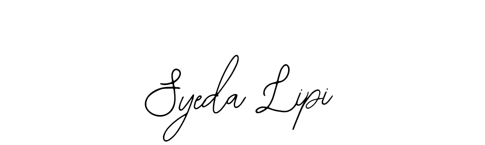 Syeda Lipi stylish signature style. Best Handwritten Sign (Bearetta-2O07w) for my name. Handwritten Signature Collection Ideas for my name Syeda Lipi. Syeda Lipi signature style 12 images and pictures png