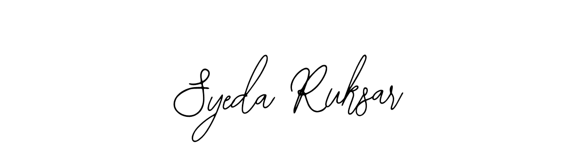 Make a beautiful signature design for name Syeda Ruksar. With this signature (Bearetta-2O07w) style, you can create a handwritten signature for free. Syeda Ruksar signature style 12 images and pictures png