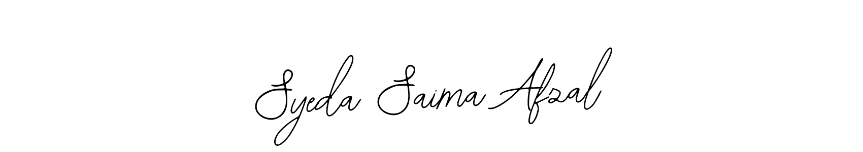 Also we have Syeda Saima Afzal name is the best signature style. Create professional handwritten signature collection using Bearetta-2O07w autograph style. Syeda Saima Afzal signature style 12 images and pictures png