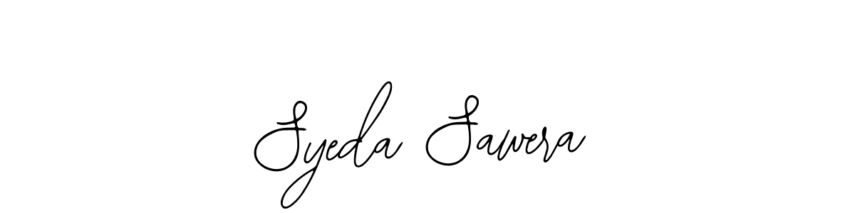 Make a beautiful signature design for name Syeda Sawera. With this signature (Bearetta-2O07w) style, you can create a handwritten signature for free. Syeda Sawera signature style 12 images and pictures png