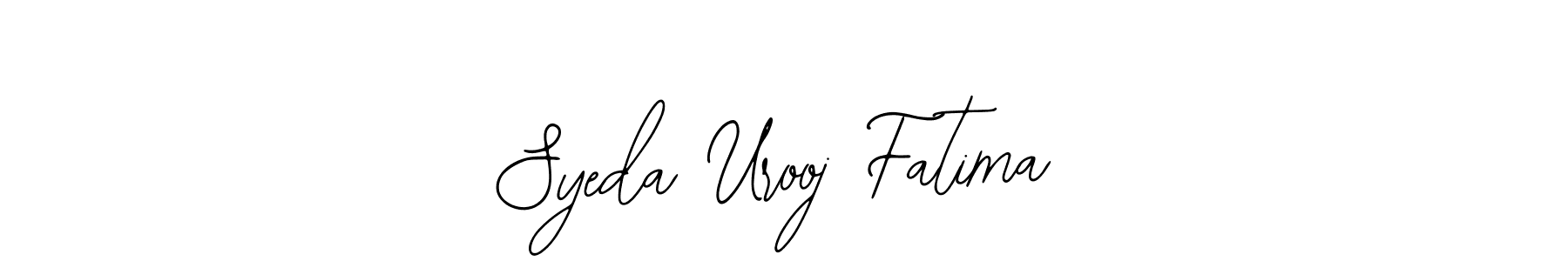 See photos of Syeda Urooj Fatima official signature by Spectra . Check more albums & portfolios. Read reviews & check more about Bearetta-2O07w font. Syeda Urooj Fatima signature style 12 images and pictures png
