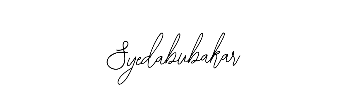 Make a beautiful signature design for name Syedabubakar. Use this online signature maker to create a handwritten signature for free. Syedabubakar signature style 12 images and pictures png