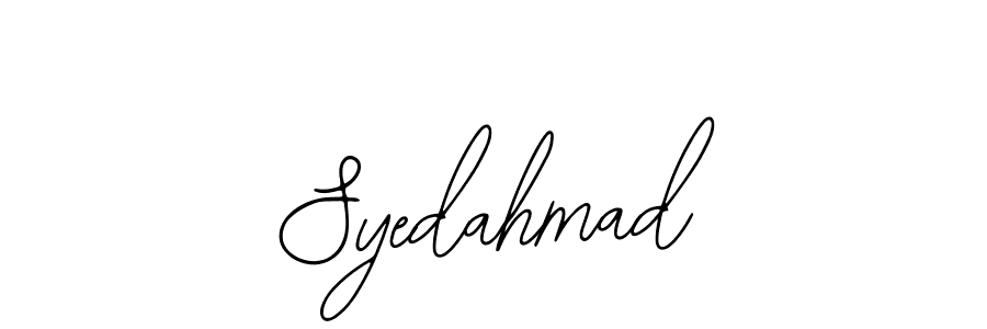 How to Draw Syedahmad signature style? Bearetta-2O07w is a latest design signature styles for name Syedahmad. Syedahmad signature style 12 images and pictures png