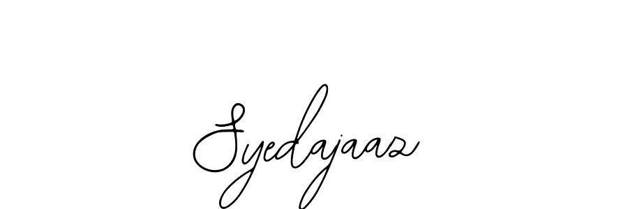 Make a beautiful signature design for name Syedajaaz. Use this online signature maker to create a handwritten signature for free. Syedajaaz signature style 12 images and pictures png