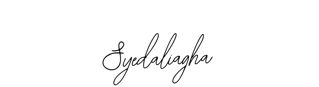 Also we have Syedaliagha name is the best signature style. Create professional handwritten signature collection using Bearetta-2O07w autograph style. Syedaliagha signature style 12 images and pictures png