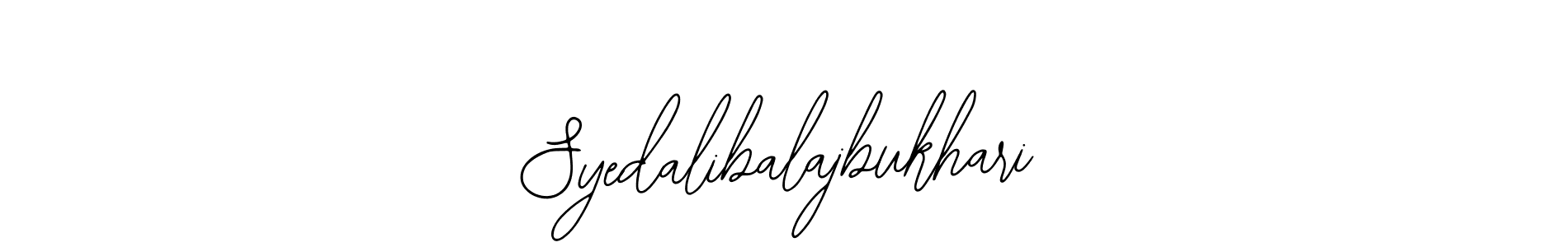 Make a beautiful signature design for name Syedalibalajbukhari. Use this online signature maker to create a handwritten signature for free. Syedalibalajbukhari signature style 12 images and pictures png