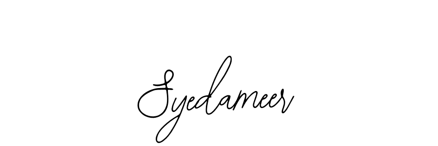 Syedameer stylish signature style. Best Handwritten Sign (Bearetta-2O07w) for my name. Handwritten Signature Collection Ideas for my name Syedameer. Syedameer signature style 12 images and pictures png