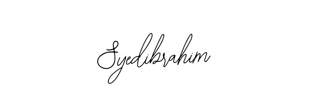Make a beautiful signature design for name Syedibrahim. With this signature (Bearetta-2O07w) style, you can create a handwritten signature for free. Syedibrahim signature style 12 images and pictures png