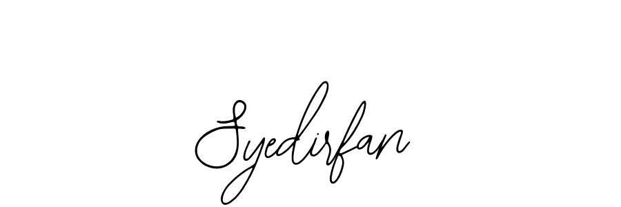 This is the best signature style for the Syedirfan name. Also you like these signature font (Bearetta-2O07w). Mix name signature. Syedirfan signature style 12 images and pictures png