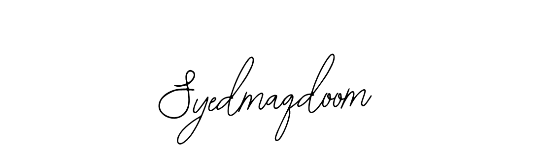 How to make Syedmaqdoom signature? Bearetta-2O07w is a professional autograph style. Create handwritten signature for Syedmaqdoom name. Syedmaqdoom signature style 12 images and pictures png