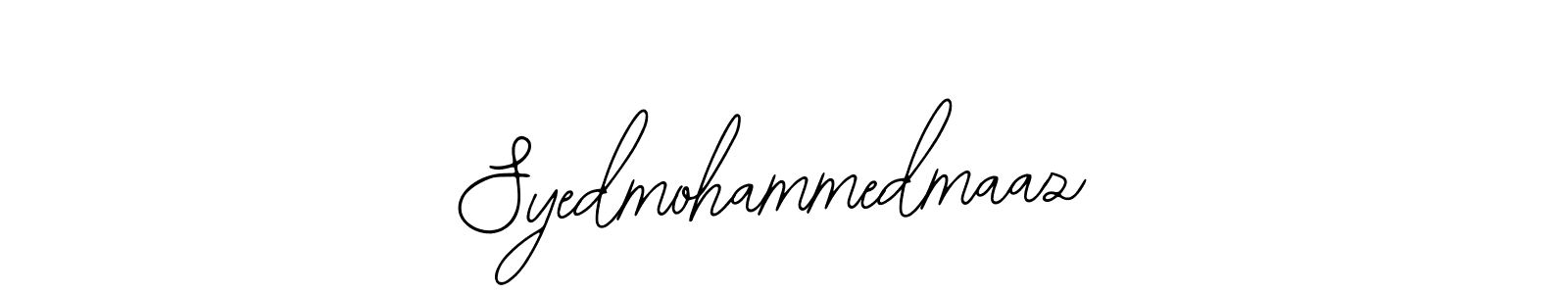 The best way (Bearetta-2O07w) to make a short signature is to pick only two or three words in your name. The name Syedmohammedmaaz include a total of six letters. For converting this name. Syedmohammedmaaz signature style 12 images and pictures png