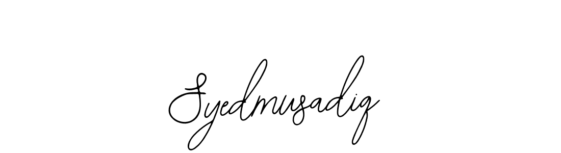 Also we have Syedmusadiq name is the best signature style. Create professional handwritten signature collection using Bearetta-2O07w autograph style. Syedmusadiq signature style 12 images and pictures png