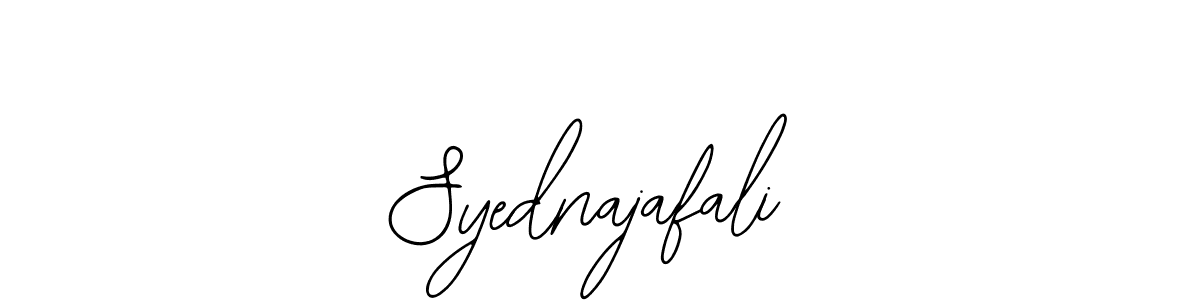 Make a beautiful signature design for name Syednajafali. With this signature (Bearetta-2O07w) style, you can create a handwritten signature for free. Syednajafali signature style 12 images and pictures png