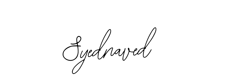 Design your own signature with our free online signature maker. With this signature software, you can create a handwritten (Bearetta-2O07w) signature for name Syednaved. Syednaved signature style 12 images and pictures png