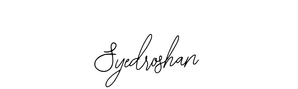 It looks lik you need a new signature style for name Syedroshan. Design unique handwritten (Bearetta-2O07w) signature with our free signature maker in just a few clicks. Syedroshan signature style 12 images and pictures png