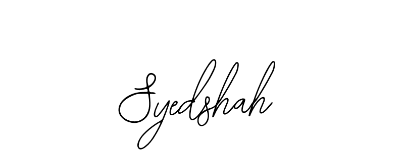 Create a beautiful signature design for name Syedshah. With this signature (Bearetta-2O07w) fonts, you can make a handwritten signature for free. Syedshah signature style 12 images and pictures png