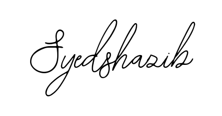 The Bearetta-2O07w handwriting style adds charm and authenticity to name Syedshazib. A wonderful choice for personal thank-you notes. Syedshazib signature style 12 images and pictures png